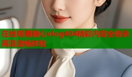 在线观看糖心vlog404精彩内容全收录高清流畅体验