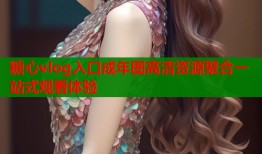 糖心vlog入口成年图高清资源聚合一站式观看体验