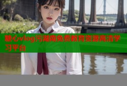 糖心vlog污湖南免费教育资源高清学习平台