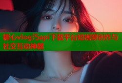 糖心vlog汅api下载平台短视频创作与社交互动神器