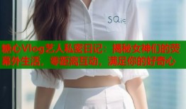 糖心Vlog艺人私密日记：揭秘女神们的荧幕外生活，零距离互动，满足你的好奇心