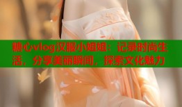 糖心vlog汉服小姐姐：记录时尚生活，分享美丽瞬间，探索文化魅力