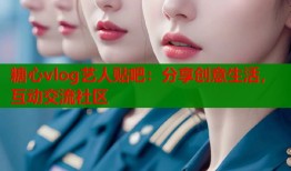 糖心vlog艺人贴吧：分享创意生活，互动交流社区