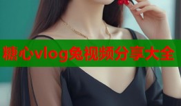 糖心vlog兔视频分享大全