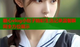糖心vlog小包子精彩生活记录温馨瞬间全方位展示