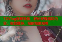 TXVlog视频导航，轻松发现精彩内容，智能推荐，随时随地观看