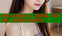 糖心vlog班长大人：记录生活，分享快乐，社交互动一站式平台