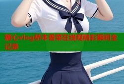 糖心vlog桥本香菜在线观精彩瞬间全记录