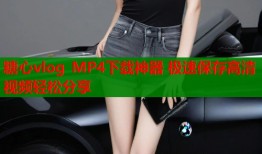 糖心vlog MP4下载神器 极速保存高清视频轻松分享