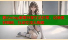 糖心vlog闺蜜分享生活日常，记录美好瞬间，互动交流无限趣