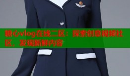 糖心vlog在线二区：探索创意视频社区，发现新鲜内容