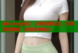 糖心vlog在校：记录校园生活，分享美好瞬间，展现青春魅力