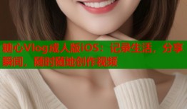 糖心Vlog成人版iOS：记录生活，分享瞬间，随时随地创作视频