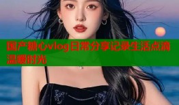 国产糖心vlog日常分享记录生活点滴温暖时光