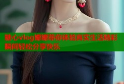 糖心vlog娜娜带你体验真实生活精彩瞬间轻松分享快乐