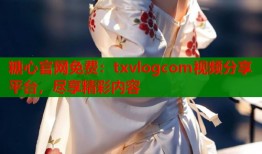 糖心官网免费：txvlogcom视频分享平台，尽享精彩内容