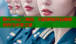 糖心vlog二维码，扫码即刻开启视频创作与分享之旅