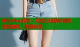 糖心Vlog插件：轻松打造精彩视频，智能编辑，增强创意