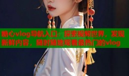 糖心vlog导航入口：探索视频世界，发现新鲜内容，随时随地观看最热门的vlog