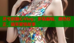 灵兮的糖心Vlog：多轨编辑，颜色校正，搞笑爱情故事
