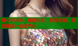 糖心VLOG：视频社交、影片存储、创意编辑一站式平台