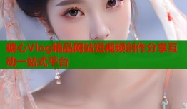 糖心Vlog精品网站短视频创作分享互动一站式平台