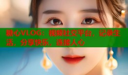 糖心VLOG：视频社交平台，记录生活，分享快乐，连接人心