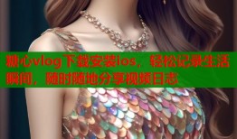 糖心vlog下载安装ios，轻松记录生活瞬间，随时随地分享视频日志