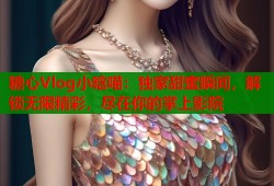 糖心Vlog小晗喵：独家甜蜜瞬间，解锁无限精彩，尽在你的掌上影院