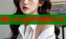 糖心vlog值不值得花300