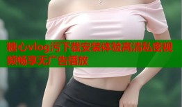 糖心vlog污下载安装体验高清私密视频畅享无广告播放
