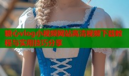 糖心vlog小视频网站高清视频下载教程与实用技巧分享