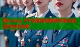 糖心vlog VIP深度体验解锁专属功能提升创作效率