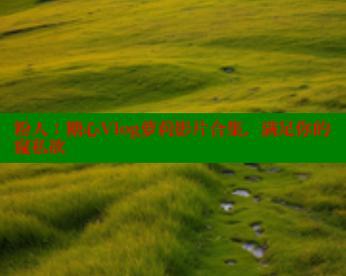 粉人:糖心Vlog萝莉影片合集,满足你的窥私欲 粉人:糖心Vlog萝莉影片合集,满足你的窥私欲