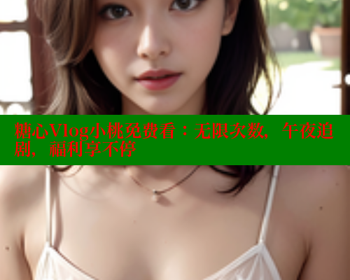 糖心Vlog小桃免费看：无限次数，午夜追剧，福利享不停