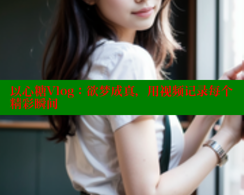以心糖Vlog：欲梦成真，用视频记录每个精彩瞬间