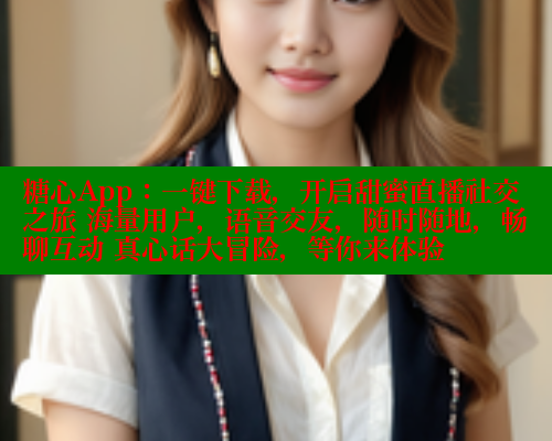 糖心App：一键下载，开启甜蜜直播社交之旅 海量用户，语音交友，随时随地，畅聊互动 真心话大冒险，等你来体验