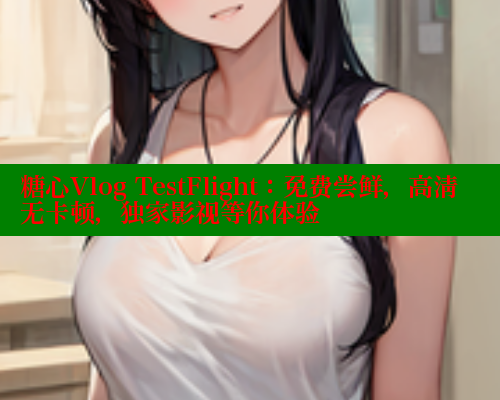 糖心Vlog TestFlight:免费尝鲜,高清无卡顿,独家影视等你体验 糖心Vlog TestFlight:免费尝鲜,高清无卡顿,独家影视等你体验