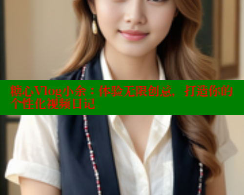 糖心Vlog小余：体验无限创意，打造你的个性化视频日记