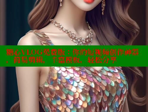 糖心VLOG免费版：你的短视频创作神器，简易剪辑，丰富模板，轻松分享