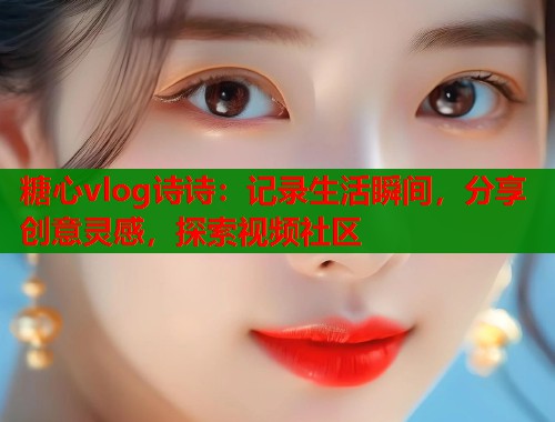 糖心vlog诗诗：记录生活瞬间，分享创意灵感，探索视频社区