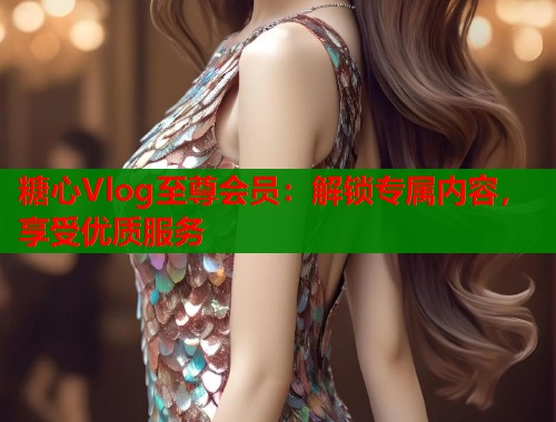 糖心Vlog至尊会员：解锁专属内容，享受优质服务