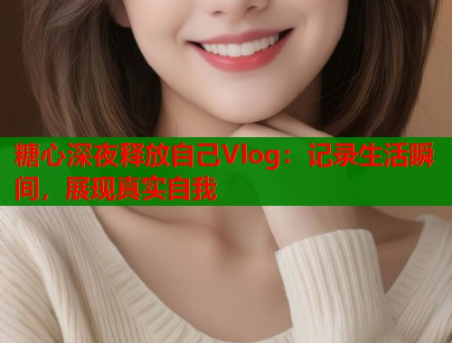 糖心深夜释放自己Vlog：记录生活瞬间，展现真实自我
