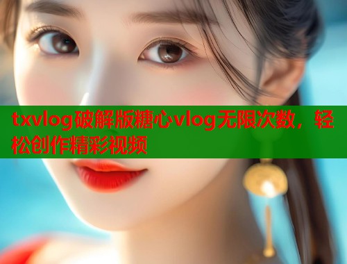 txvlog破解版糖心vlog无限次数,轻松创作精彩视频 txvlog破解版糖心vlog无限次数,轻松创作精彩视频