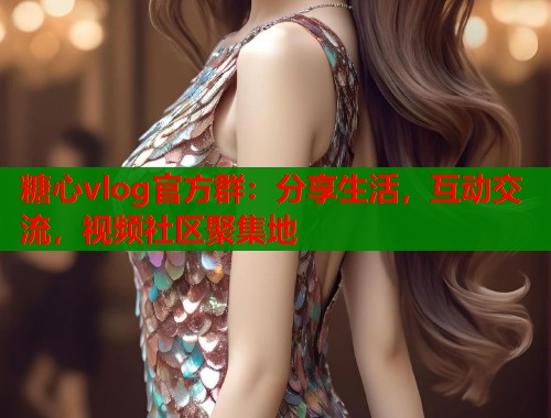 糖心vlog官方群：分享生活，互动交流，视频社区聚集地