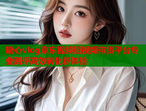 糖心vlog京东视频短视频带货平台专业测评高效转化新体验 糖心vlog京东视频短视频带货平台专业测评高效转化新体验